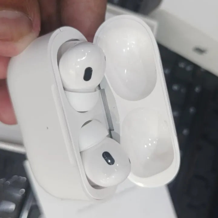 AirPods Pro 2nd Generation – Wireless Earbuds, AirPods, Air Buds, TWS Earbuds, Air Pro, Air Buds, Earpods, Bluetooth Earbuds, AirPods Apple Original, AirPods Pro Case & Cover, Earbuds Wireless & Bluetooth, Compatible with iPhone & Android