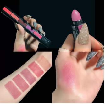 5 in 1 Lipstick Matte lipsticks Waterproof | Long Lasting |Lipstick Long lasting Random Shades Lipsticks 3.5g