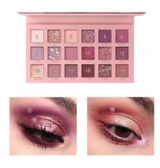 XQM Nude Eyeshadow Palette 18 Colors