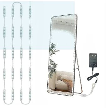 Led Vanity Mirror Lights, Hollywood Style Vanity Make Up Light, 10ft Ultra Bright White LED, Dimmable Touch Control Lights Strip, for Makeup Vanity Table & Bathroom Mirror, Mirror Not Included