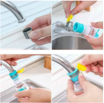 Kitchen accessories fan faucet tap shower/ 360 rotatable adjustable water filter/ kitchen tools water saving kitchen and bathroom shower tap cover kitchen organizer tool